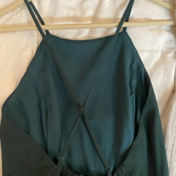 Lulus Mythical Kind of Love Dark Green Maxi Dress - Picture 5 of 6